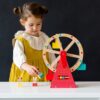 Wooden Ferris Wheel Carnival Play Set made by Petit Collage