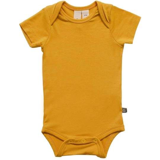Kyte BABY Bodysuit in Mustard