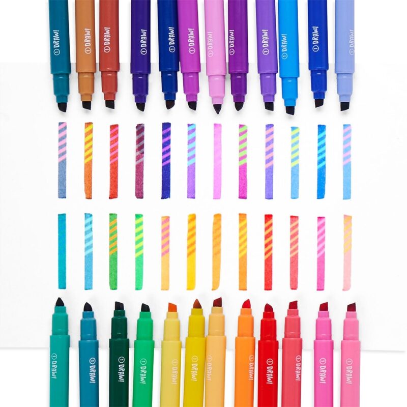 Switch-eroo! Color-Changing Markers Set of 24 made by OOLY