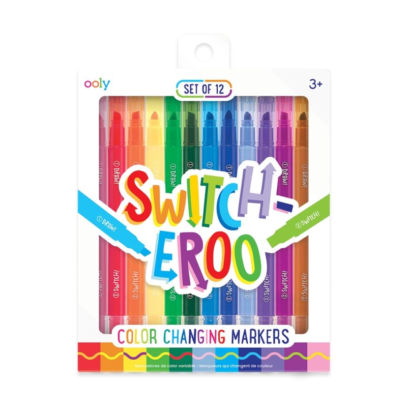 OOLY Switch-eroo! Color-Changing Markers 2.0