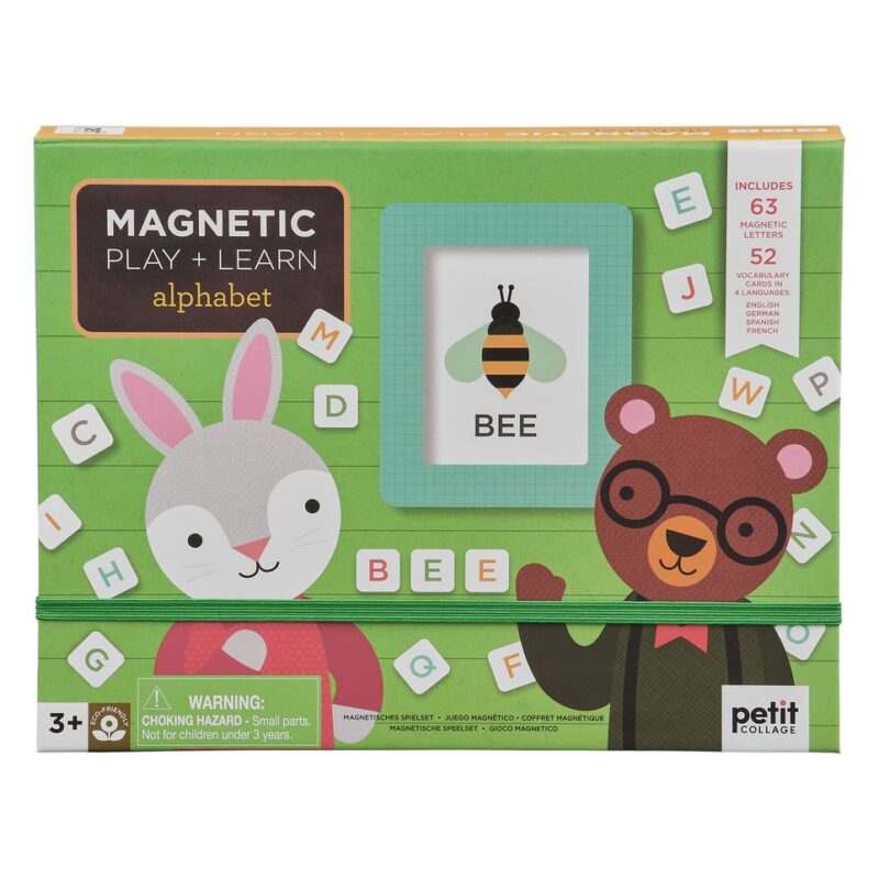 Petit Collage Magnetic Alphabet Play & Learn Set Petit Collage Magnetic Alphabet Play & Learn Set