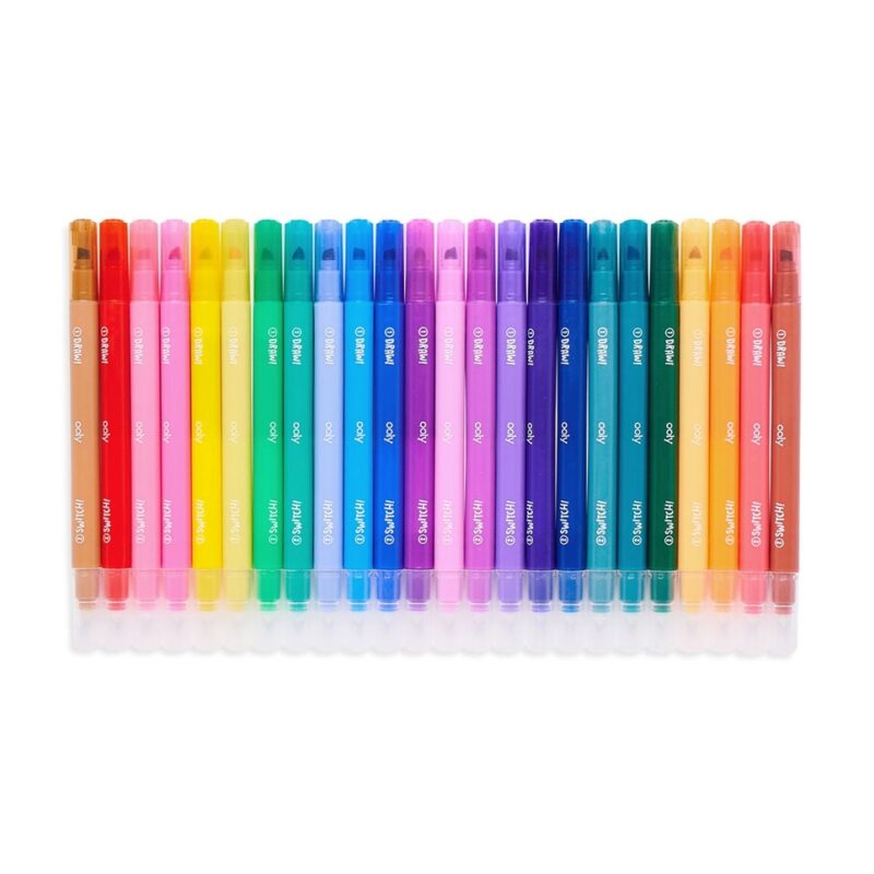 Switch-eroo! Color-Changing Markers Set of 24 from OOLY
