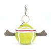 Amuseable Sports Tennis Bag Charm made by Jellycat