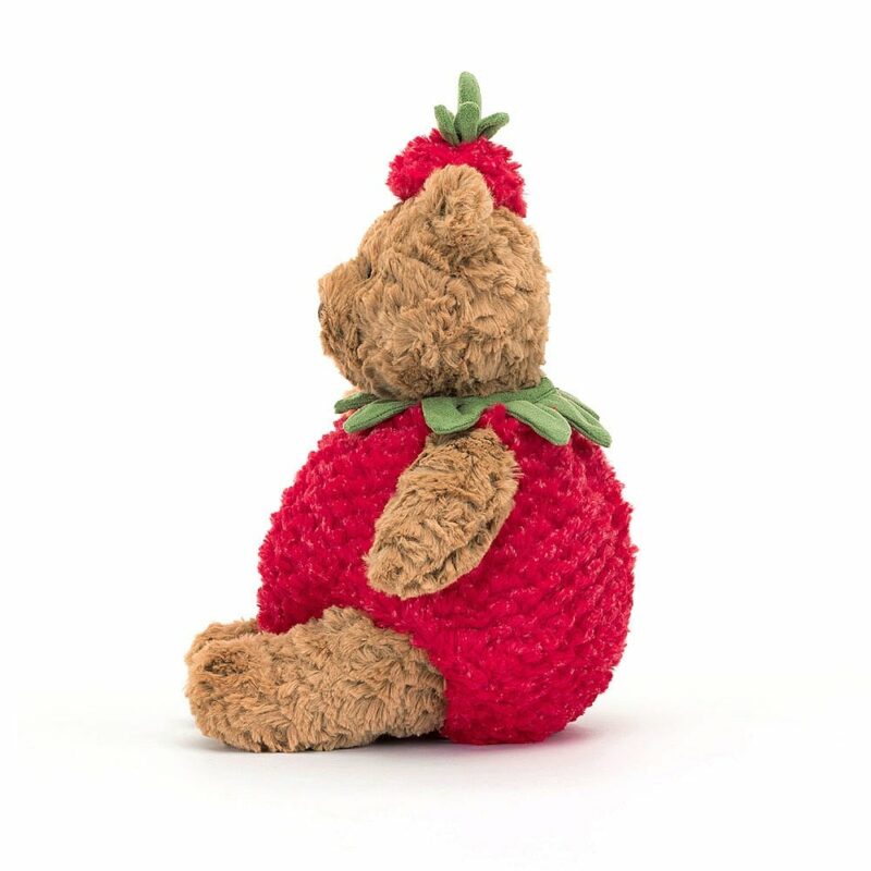 Bartholomew Bear Strawberry from Jellycat