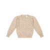 Mila Jumper In Light Oatmeal Marle