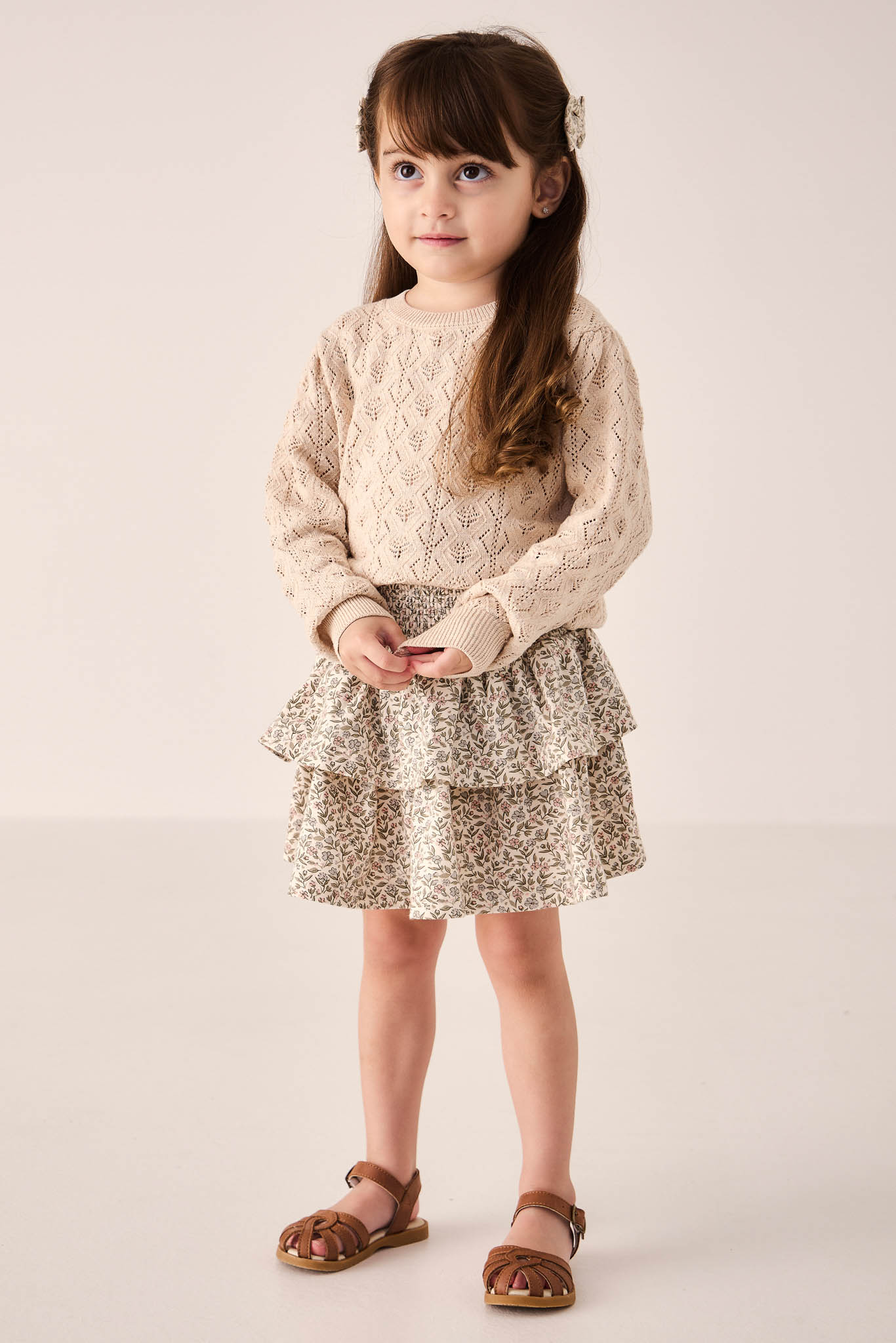 Jamie Kay Mila Jumper In Light Oatmeal Marle