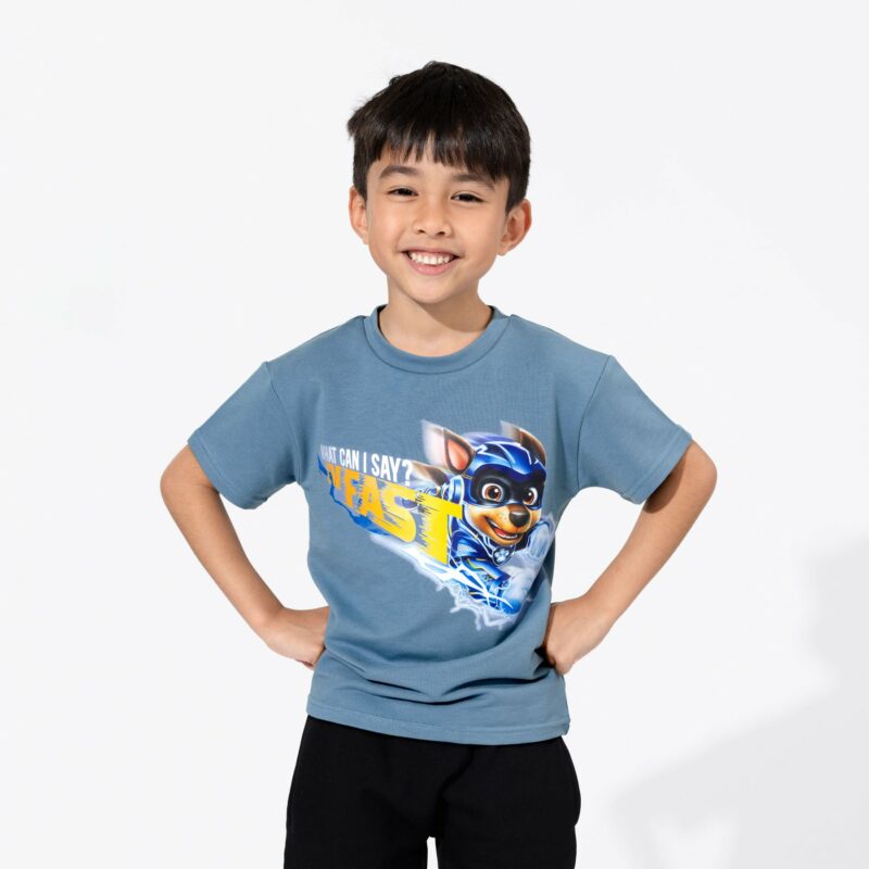 Bellabu Bear Paw Patrol Mighty Movie Chase Oasis Bamboo Kids T-Shirt