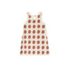 Crochet Tank Mini Dress In Strawberry