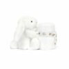 Bashful Luxe Bunny Luna Soother made by Jellycat