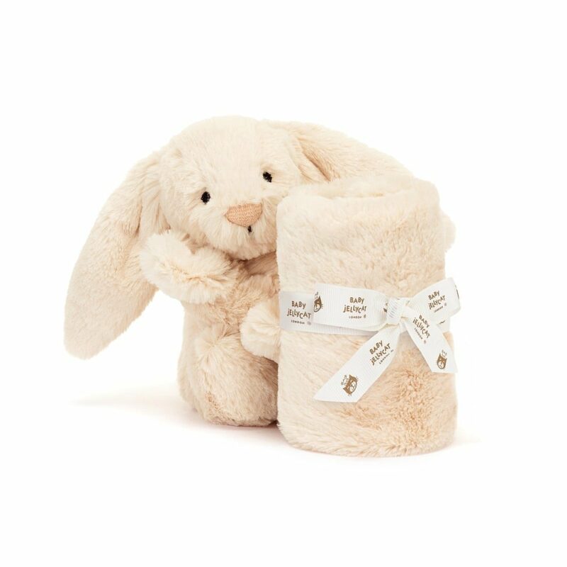 Bashful Luxe Bunny Willow Soother made by Jellycat