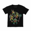 Teenage Mutant Ninja Turtle Mutant Mayhem Obsidian Black Bamboo T-Shirt