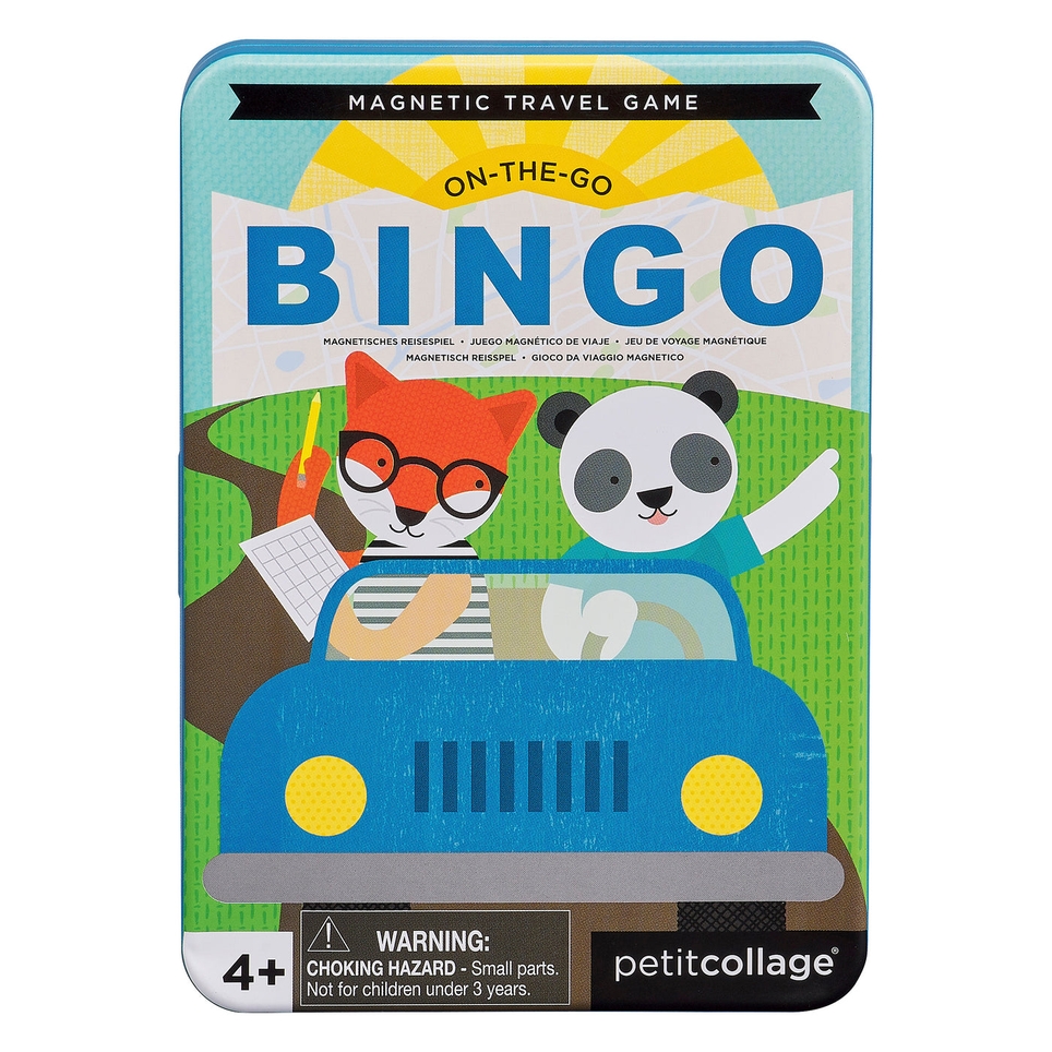 Petit Collage On-The-Go Bingo Magnetic Travel Game