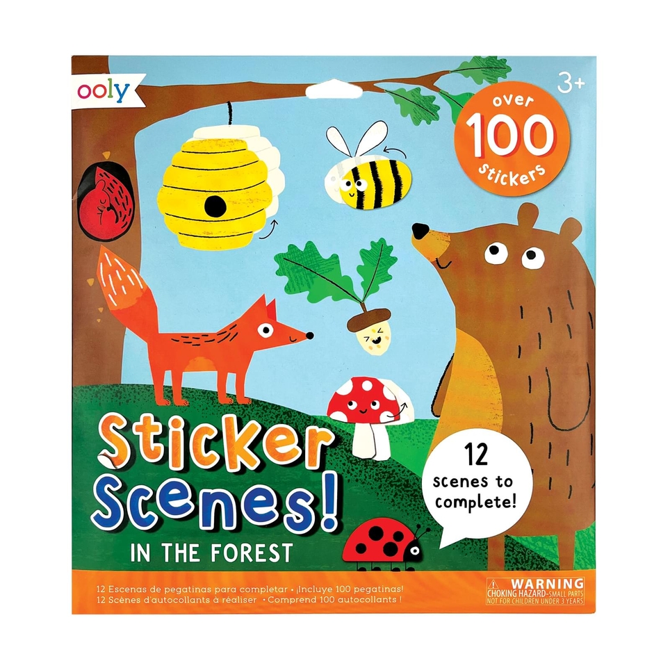 OOLY In The Forest Sticker Scenes!