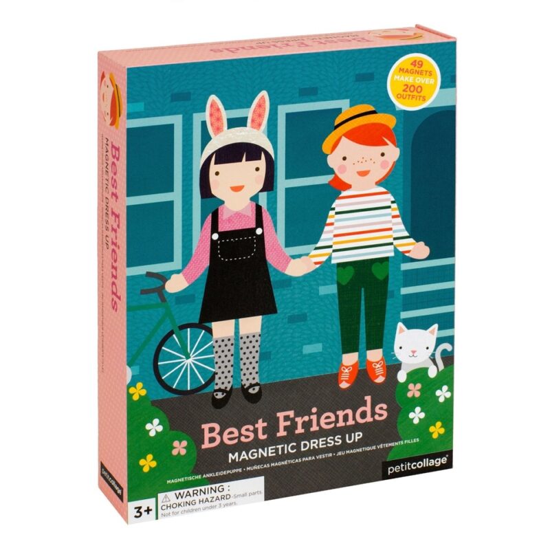 Petit Collage Best Friends Magnetic Dress Up Play Set