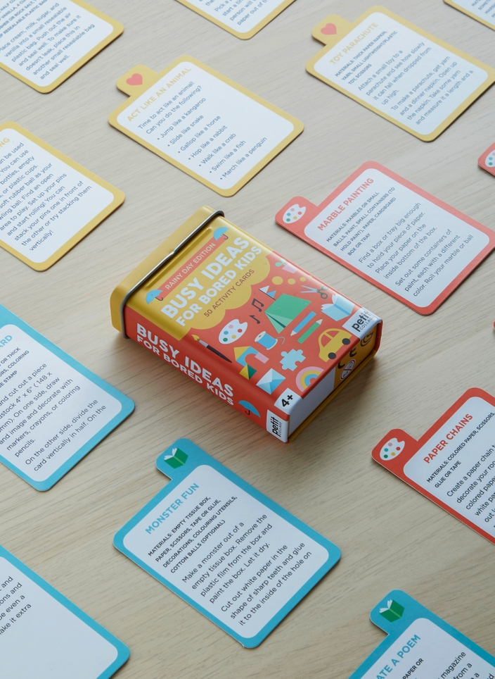 Busy Ideas for Bored Kids: Rainy Day Edition made by Petit Collage