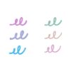 Silver Linings Outline Markers Set of 6 from OOLY