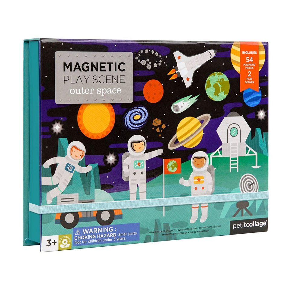 Petit Collage Outer Space Magnetic Play Scene