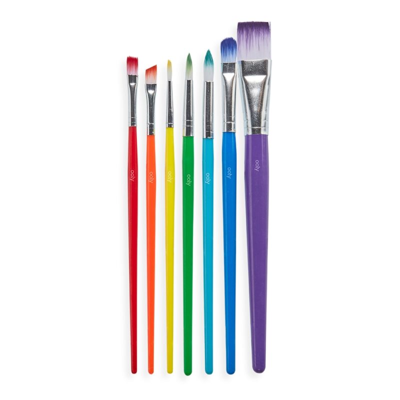 Lil' Paint Brush Set of 7 from OOLY