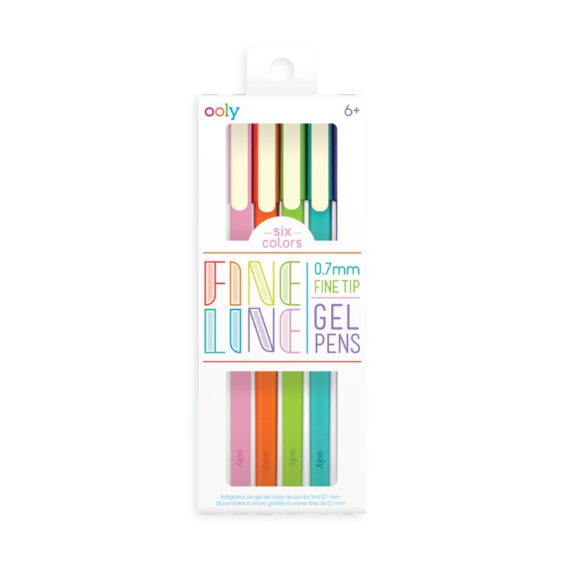 OOLY Fine Lines Gel pens Set of 6