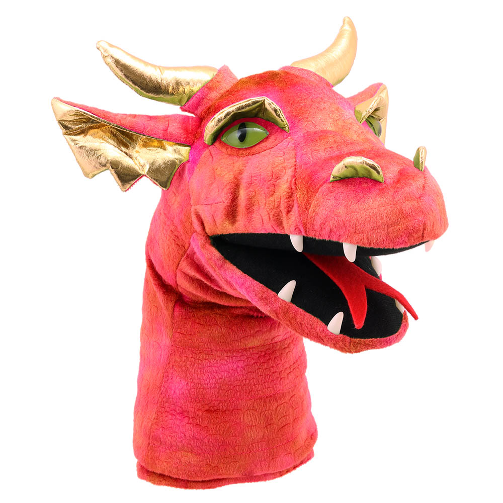 The Puppet Company Red Dragon Head Hand Puppet