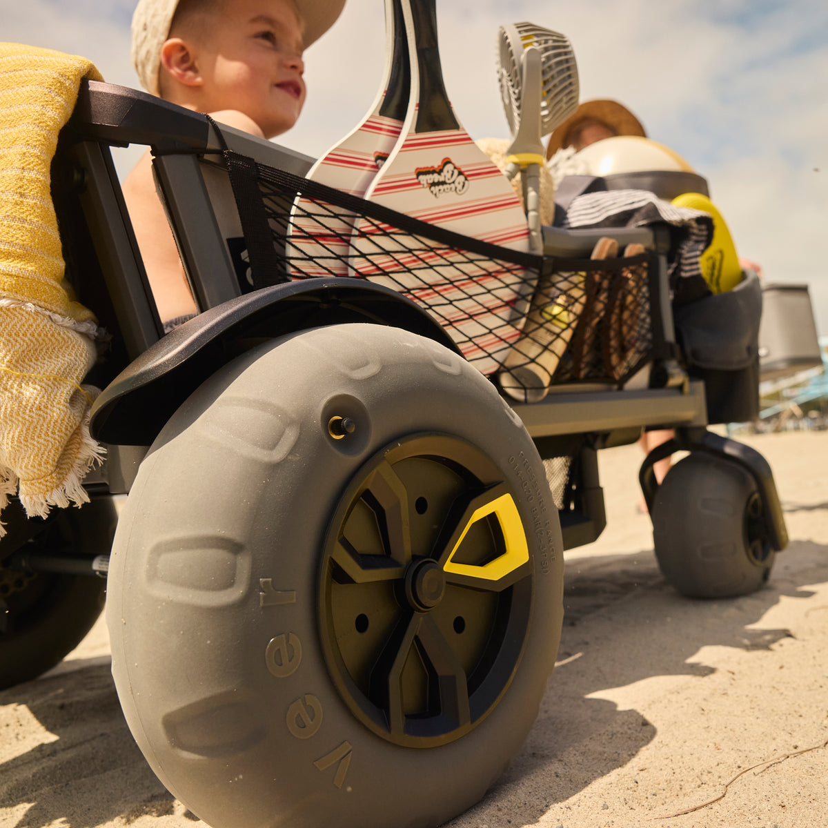 Beach stroller everyones wheels