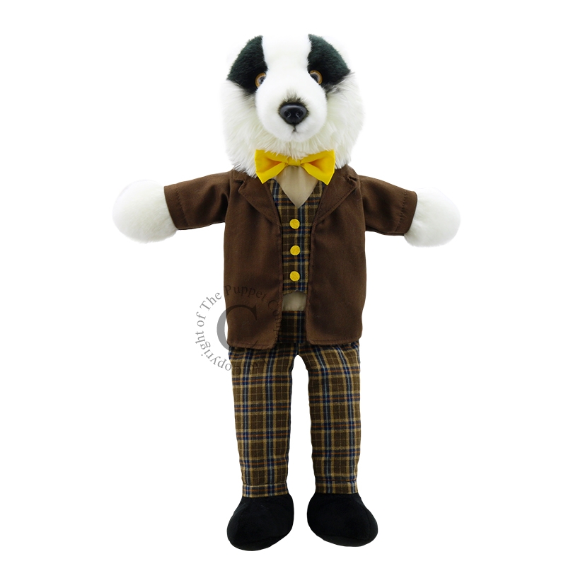 The Puppet Company Dressed Badger Hand Puppet