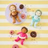 Olli Ella Dinky Dinkums Sweet Treats Darcy Donut In Latte Toys