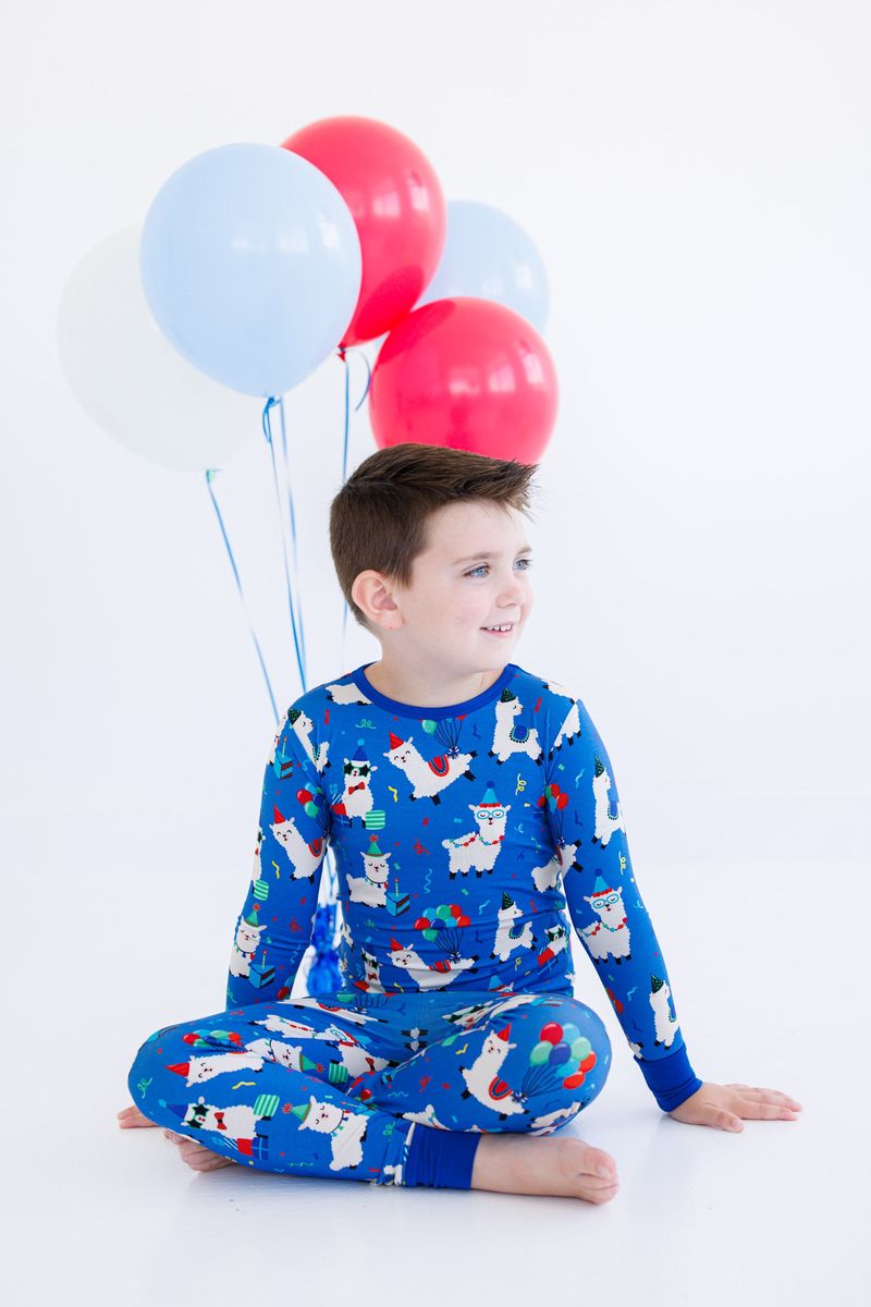 Birdie Bean Landon Bamboo Viscose Long Sleeve 2-Piece Pajamas