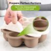 KeaBabies Chai Latte Silicone 2oz Baby Food Freezer Tray with Lid part of our collection KeaBabies Chai Latte Silicone 2oz Baby Food Freezer Tray with Lid part of our collection