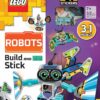 Sourcebooks LEGO Books Build and Stick: Robots Hardcover