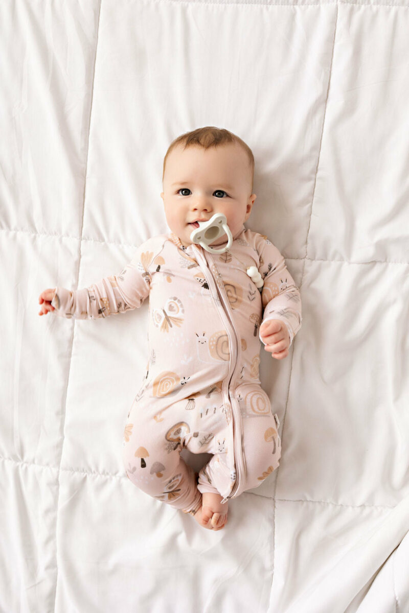 Butterscotch Babies Snails Bamboo Viscose Sleeper