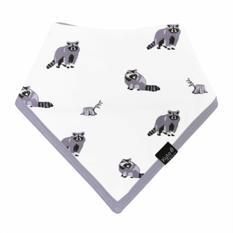 Kyte BABY Bib in Raccoon