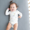 Kyte BABY Long Sleeve Bodysuit in Icon