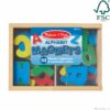 Wooden Letter Alphabet Magnets from Melissa & Doug