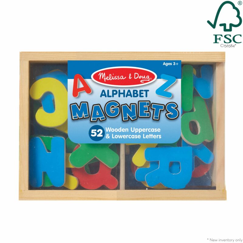 Wooden Letter Alphabet Magnets from Melissa & Doug