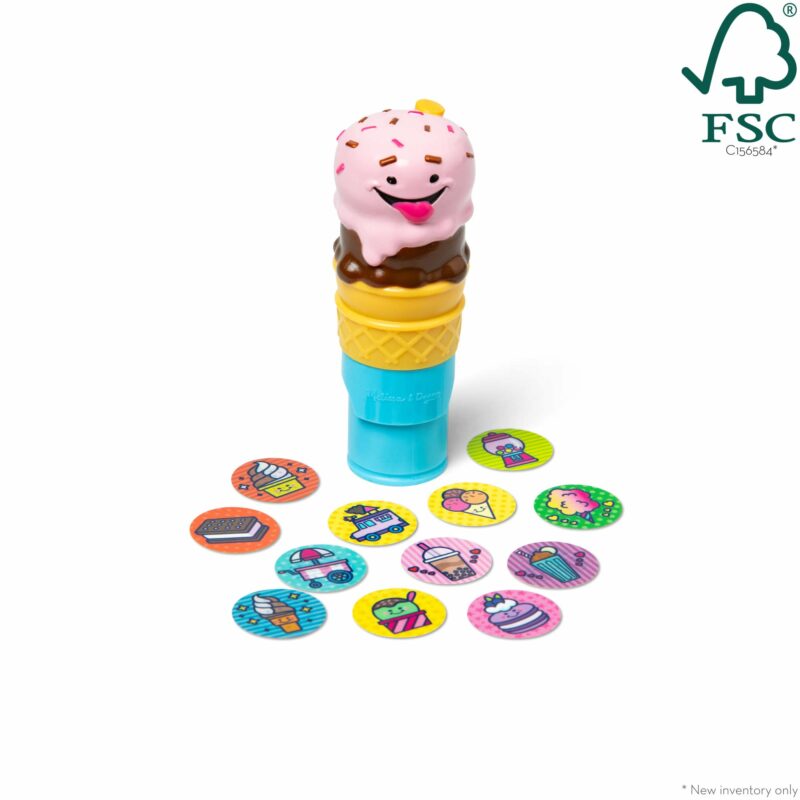 Sticker WOW! Activity Pad Set - Ice Cream from Melissa & Doug