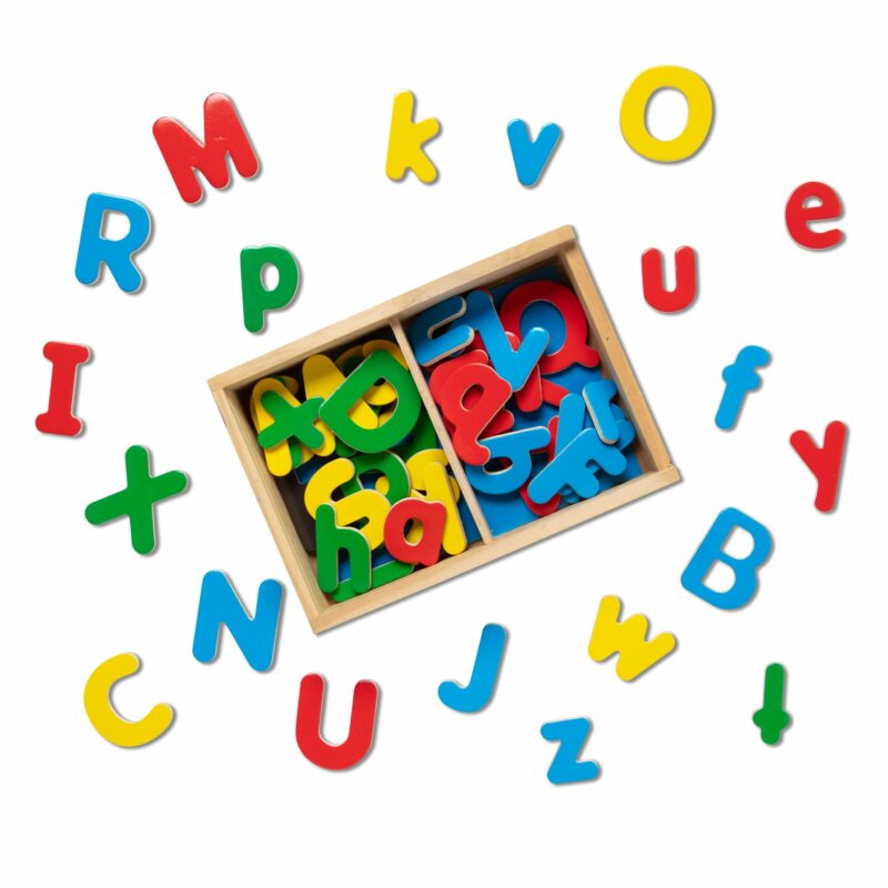 Wooden Letter Alphabet Magnets made by Melissa & Doug