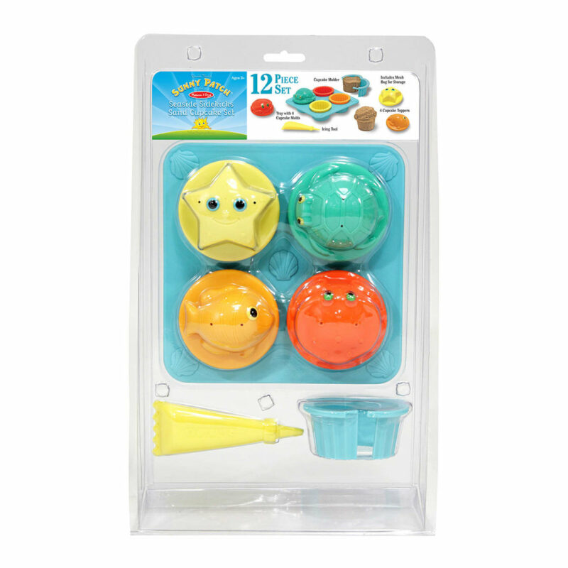 Seaside Sidekicks Sand Cupcake Set from Melissa & Doug