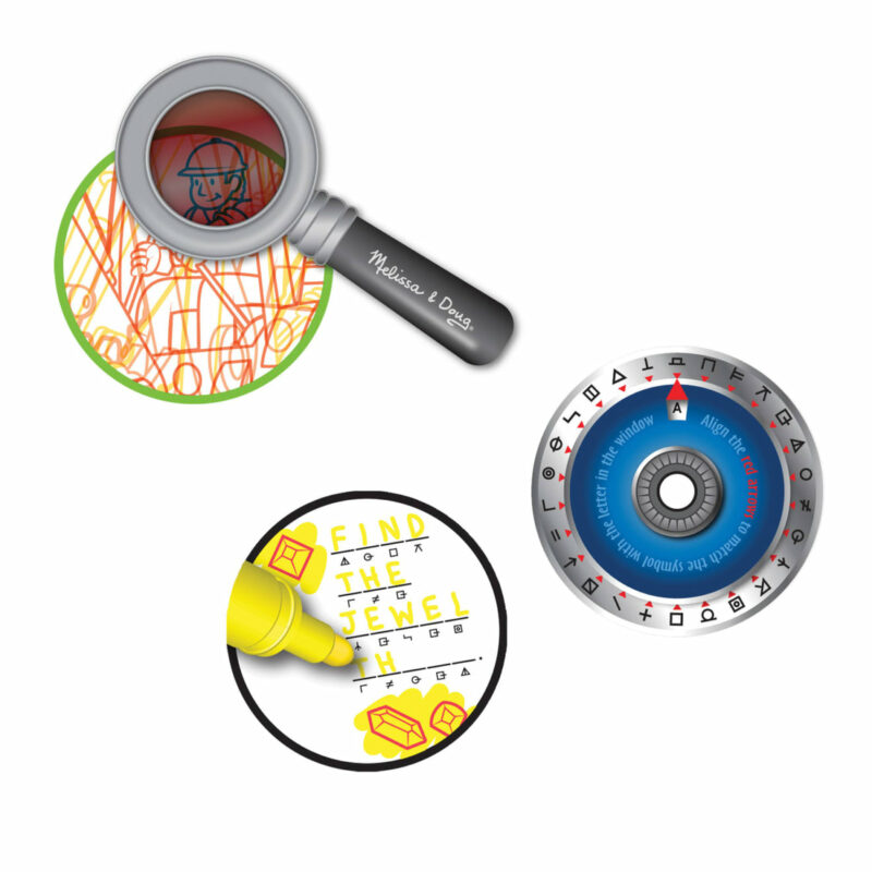 Melissa & Doug Secret Decoder Game Book On the Go Travel Activity Book part of our  collection