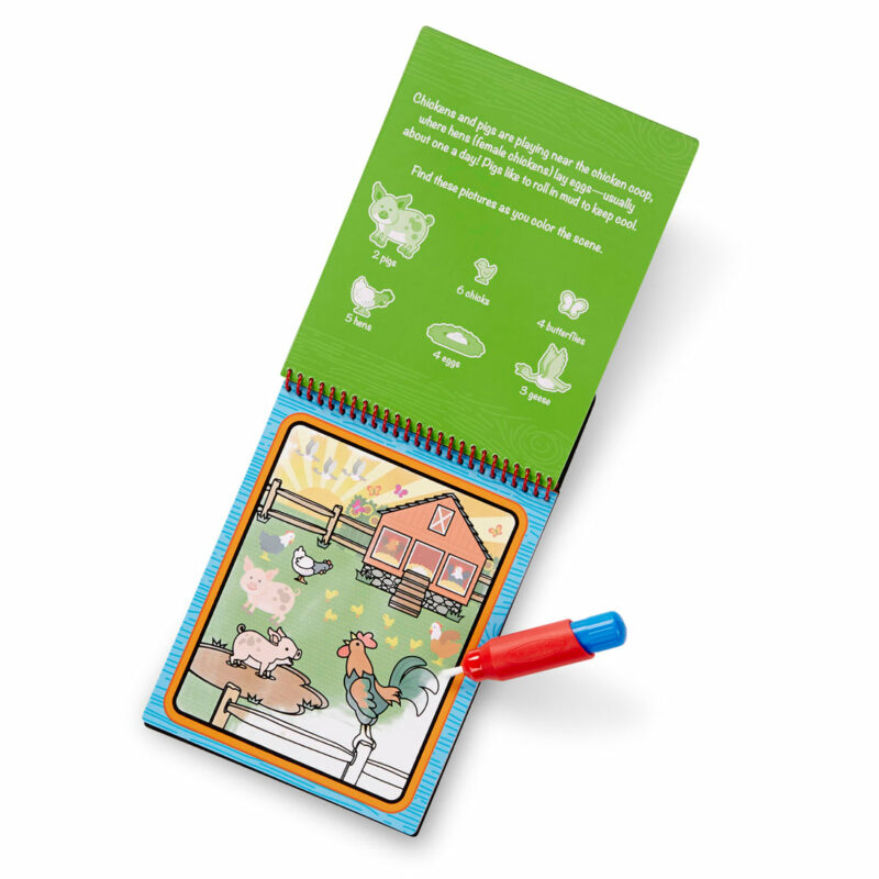 Water Wow! Farm On the Go Travel Activity from Melissa & Doug