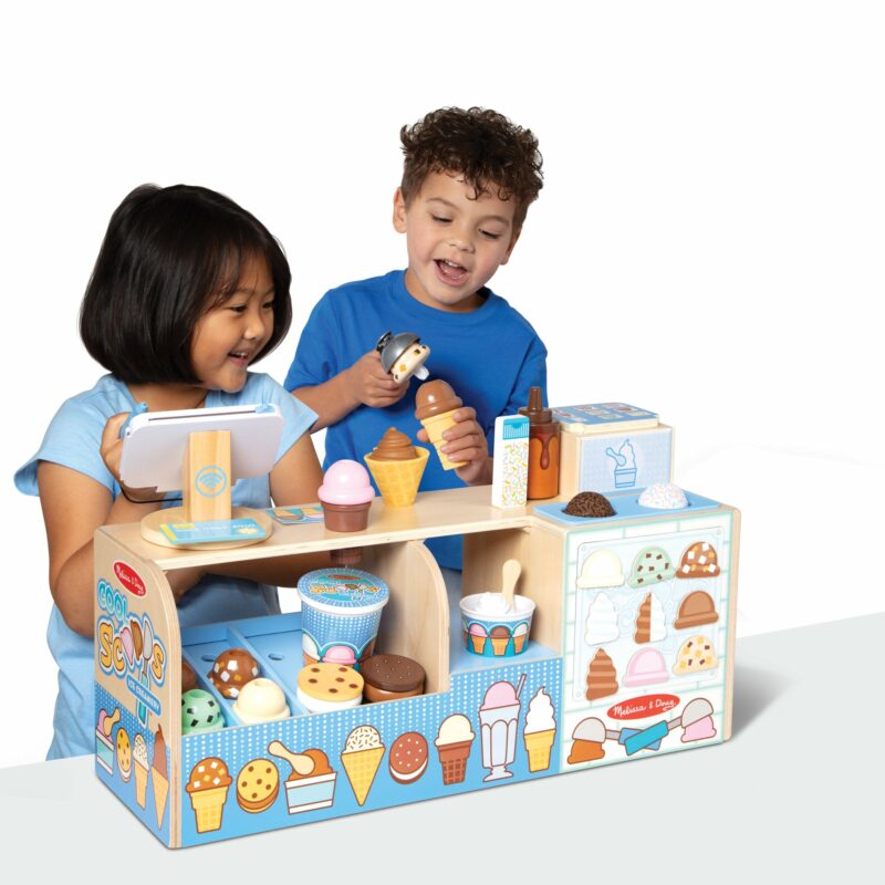 Melissa & Doug Cool Scoops Ice Creamery Toys