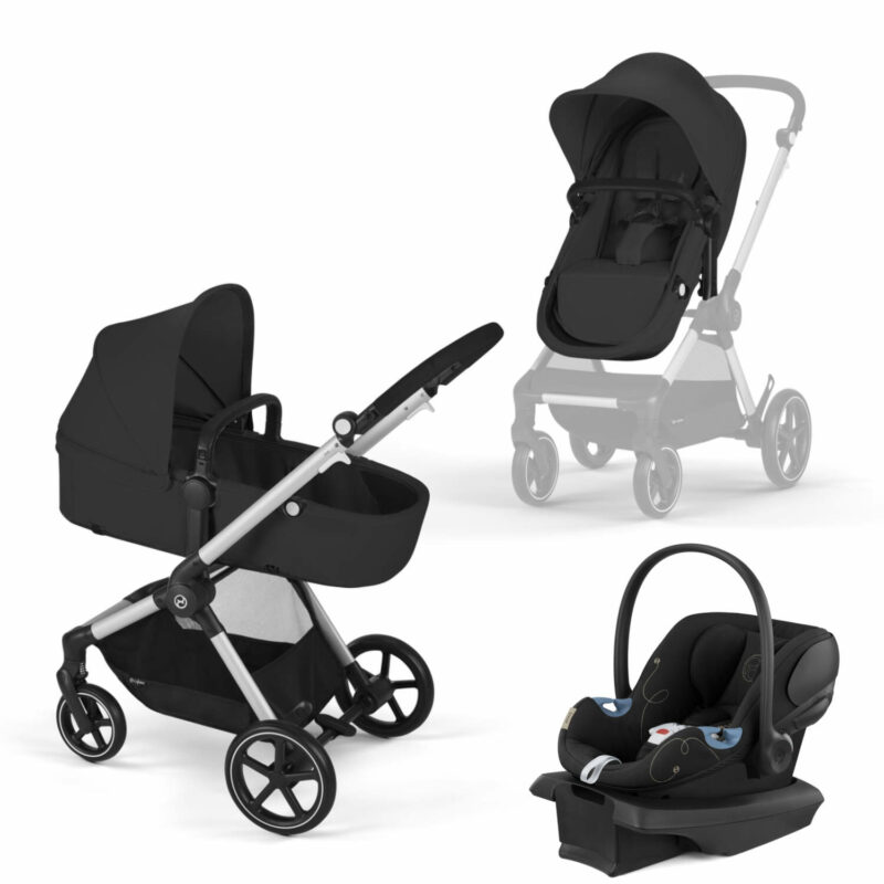CYBEX-EOS-Travel-System_Aton_G_MOOB_SLV Cybex EOS Stroller and Aton G Travel System
