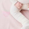 Organic Cotton Fine Rib Legging In Lily Fleck