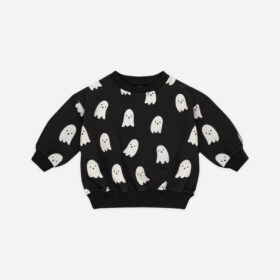 Quincy Mae Relaxed Fleece Sweatshirt In Ghosts
