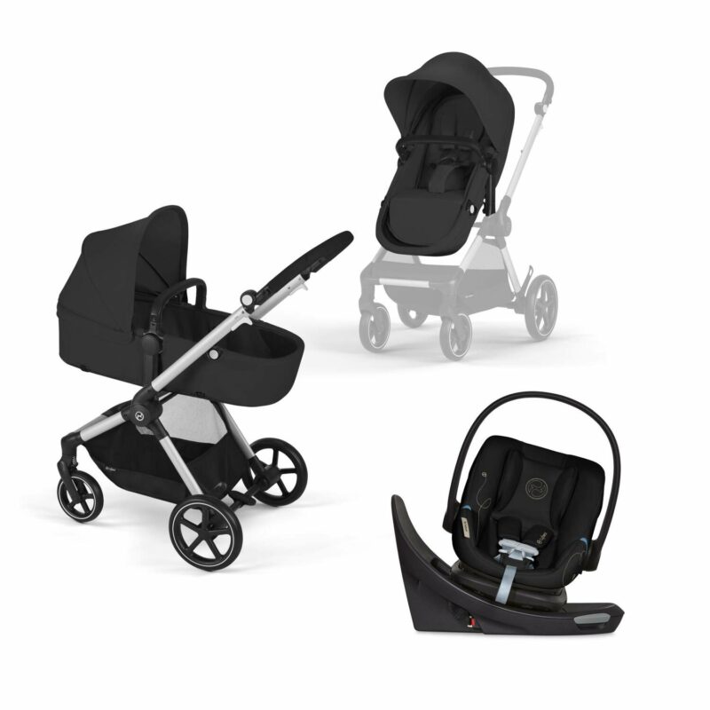 Cybex EOS Stroller and Aton G Swivel Travel System