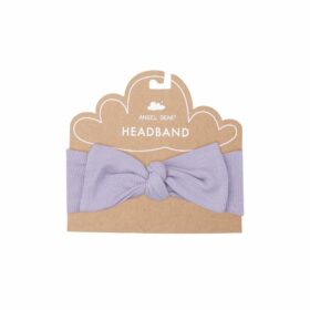 Angel Dear Ribbed Orchid Petal Bamboo Viscose Headband