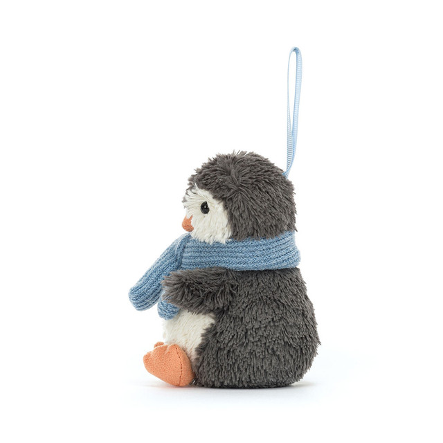 Peanut Penguin Ornament from Jellycat