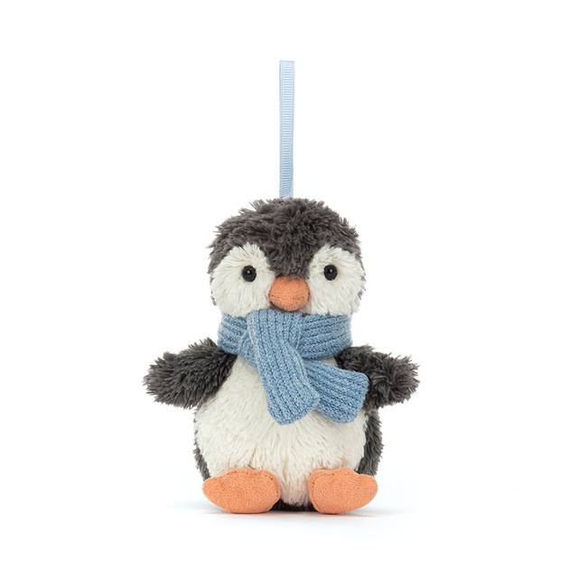 Peanut Penguin Ornament made by Jellycat