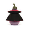 Vivacious Eggplant Vampire made by Jellycat