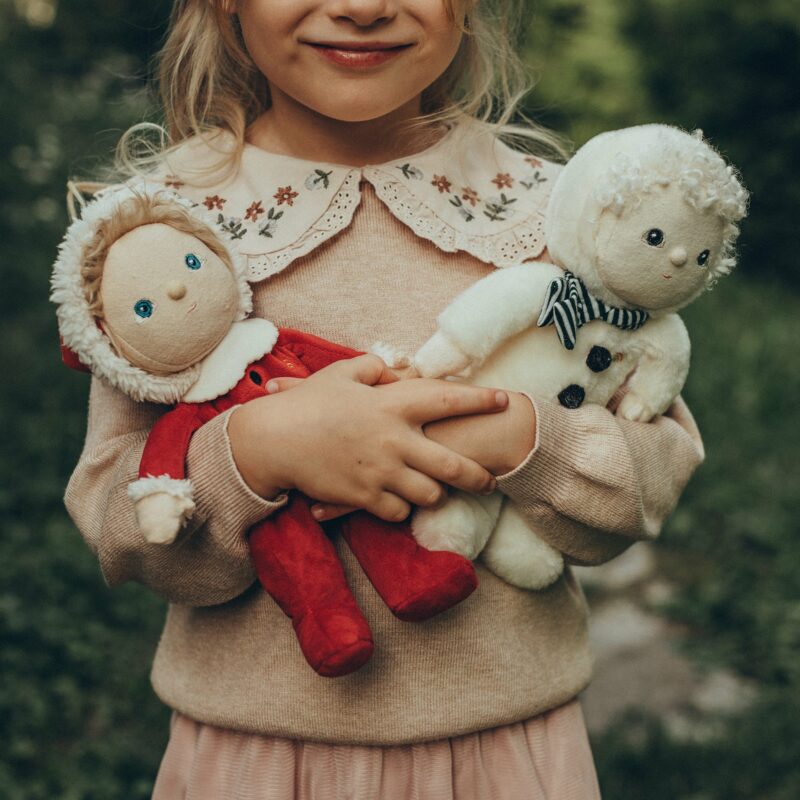 Dinky Dinkum Jolly Dollies Sammy Santa from Olli Ella